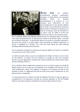 ALEXIS KUNE est pianiste, accordéoniste