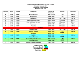 Consultez les horaires et les parcours