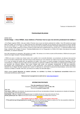 Avec SISQA, nous mettons &agrave; l`honneur tout ce que - Tarbes