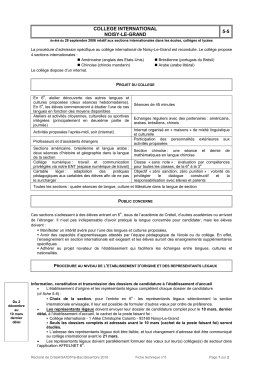 college international noisy-le-grand 5-5 - SAIO