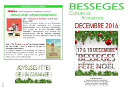 decembre 2016 - Mairie de Bess&egrave;ges