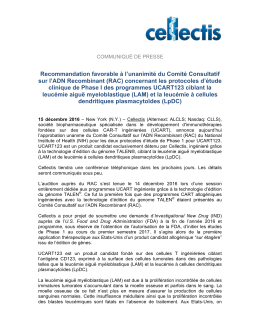 Lire le communiqu&eacute;