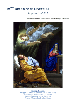 4° dimanche de l`Avent - Saint-Louis des Français de Lisbonne