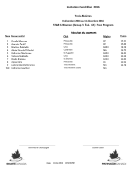 Crystal Reports - SegmentResults.rpt