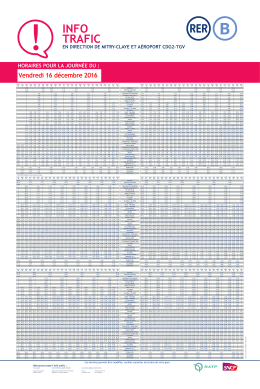 info trafic en direction de mitry-claye et aéroport cdg2-tgv