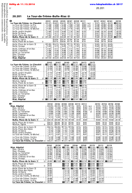 horaires - Ligne 1 » La Tour-de-Trême - Riaz / PDF