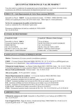 PDF - 0,20 Mb - Les services de l`&Eacute;tat dans le Val de Marne