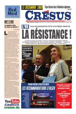 Cresus 63 - Cresus - L`Hebdo national de l`&eacute;conomie