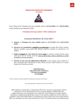 Comment b&eacute;n&eacute;ficier de cette offre