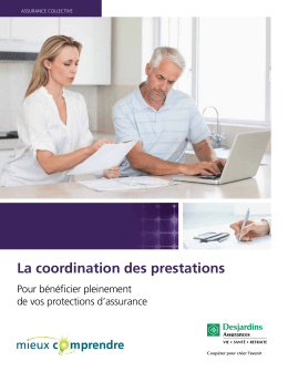 La coordination des prestations