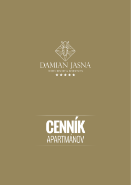 cenník - Chillout 6 Cayenne