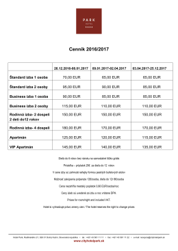 Cenn&iacute;k 2016/2017