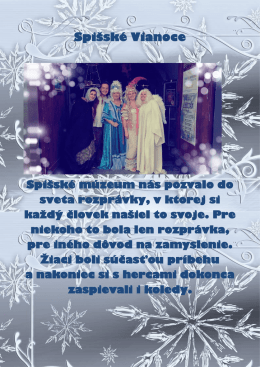 Spišské Vianoce