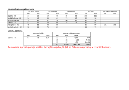 Obch&aacute;dzkov&eacute; vzdialenosti pre uzavretie mosta Ruž&iacute;n