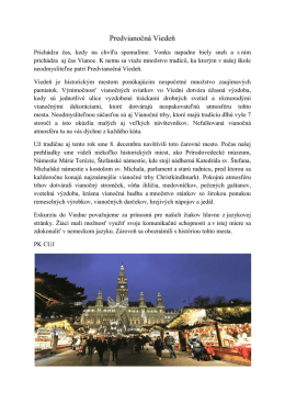 Predvianočn&aacute; Viedeň