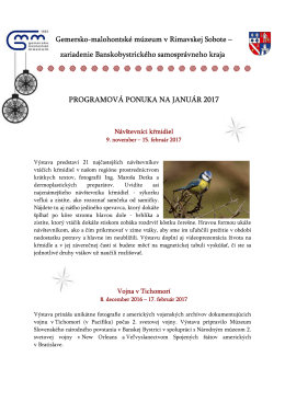 01. GMM janu&aacute;r 2017