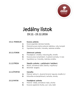 Alla 19.12. - 23.12.2016
