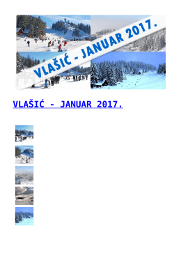 VLA&Scaron;IĆ - JANUAR 2017.