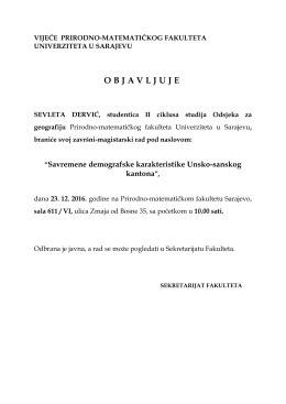 OBJAVLJUJE