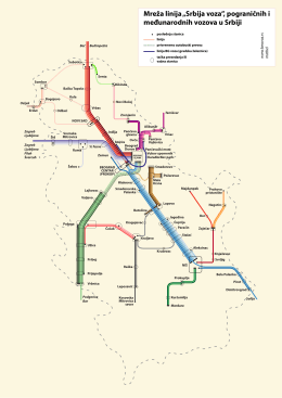 mapa linija