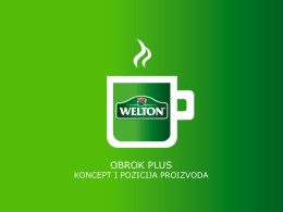 Welton obrok plus
