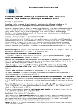 Standardno jesensko istraživanje Eurobarometra 2016