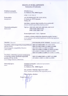 Opticum MSW - Svi modeli