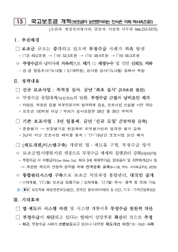 Ⅰ. 추진배경 보조금 규모는 증가하고 있으며 부정수급 사례가 지속
