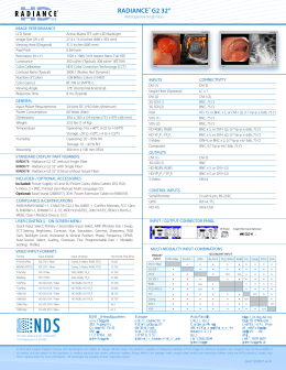 RADIANCE® G2 32 - NDS Surgical Imaging