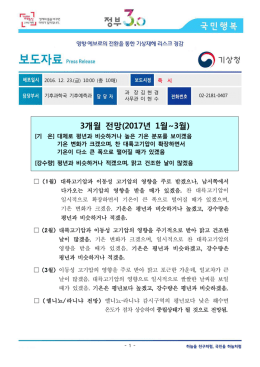 평균 최고기온