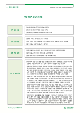 연말 KOSPI, 중립수준 흐름