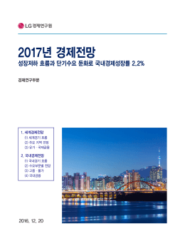 2017년 경제전망