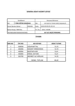 657 4C Personel - Hacettepe Üniversitesi Personel Dairesi Başkanlığı