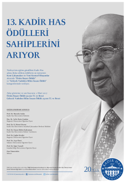 13. kadir has &ouml;d&uuml;lleri sahiplerini arıyor