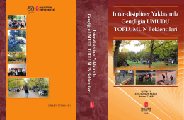 İnter-disipliner Yaklaşımla Gen&ccedil;liğin UMUDU TOPLUMUN Beklentileri