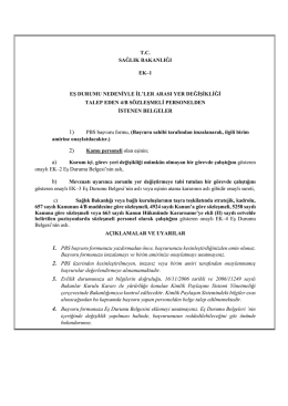T.C. Sağlık Bakanlığı Y&ouml;netim Hizmetleri Genel M&uuml;d&uuml;rl&uuml;ğ&uuml;
