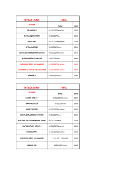iktisat 1.sınıf final iktisat 2.sınıf final