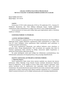 Ankara Yeminli Mali M&uuml;şavirler Odası