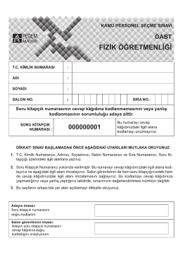 fizik &ouml;ğretmenliği