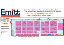 HALL 7 – Seyahat Acentaları, Tur Operatörler, Oteller