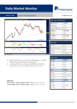 Daily Market Monitor