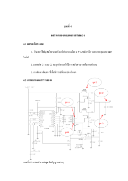 บทที่ 4 การทดลองและผลการทดลอง 4.1 ผลของโครงงาน