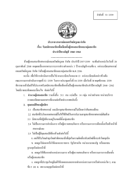 ประกาศ สหกรณ์ออมทรัพย์ครูเลย จากัด เรื่อง รับสมัครสมาชิกเพื่อเลือกตั้งผู้