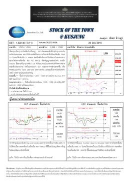 Stock of the town 20-12-2016