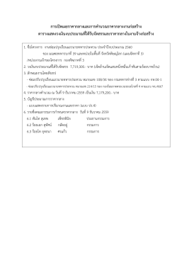 ราคากลาง จ้างซ่อมปรับปรุงเรือนแถวนายทหารประทวน