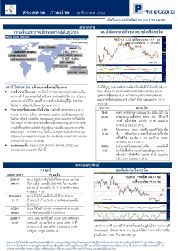 ส  องตลาด...ภาคบ  าย 26 ธันวาคม 2559