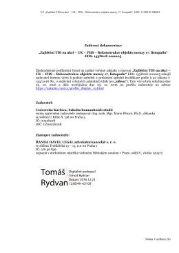 ZD_TDI_el_podpis (ID 84042) - Veřejné zakázky