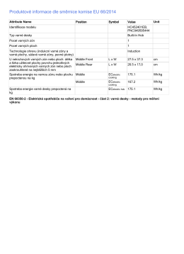 Stáhnout energetický informační list EU