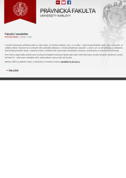 Uložit jako PDF - Právnická fakulta