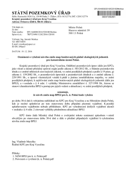 St&aacute;tn&iacute; pozemkov&yacute; &uacute;řad